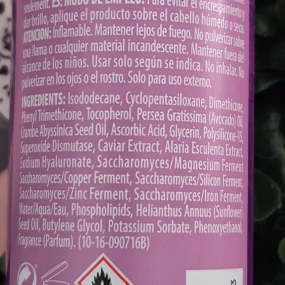 Alterna Caviar Smoothing Anti-Frizz Dry Oil Mist, 5 oz New No Box.